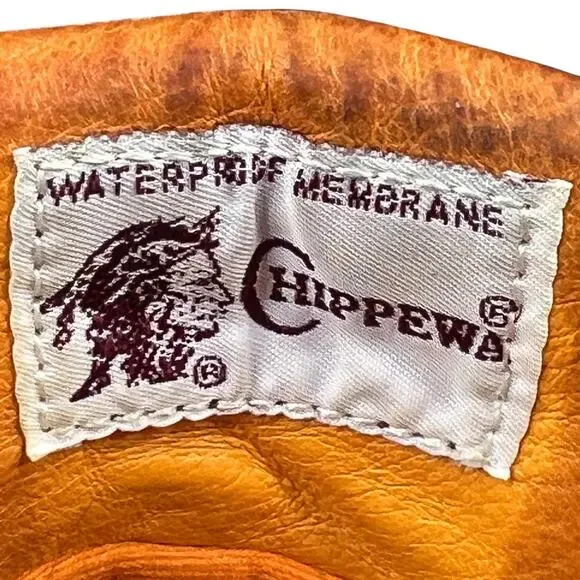 Chippewa Mens Briar Waterproof Insulated Brown Boots Size US 8.5 W - Picture 10 of 12